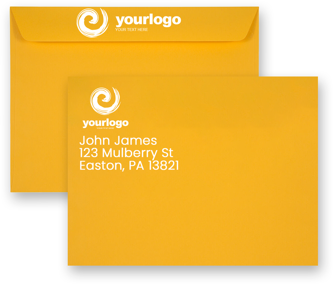 Sunflower Yellow 32lb 9 x 12 Booklet Envelopes