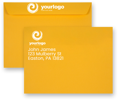 Sunflower Yellow 32lb 9 x 12 Booklet Envelopes
