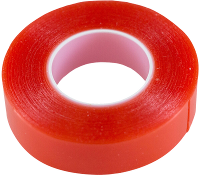 Red Double-Sided Super Tape - 1/2 Inch x 6 Yards