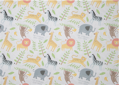 Custom Print Wrapping Paper Sheets 20" x 28" White Matte - 5 Pack