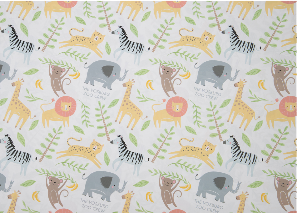 Custom Print Wrapping Paper Sheets 20" x 28" White Matte - 5 Pack