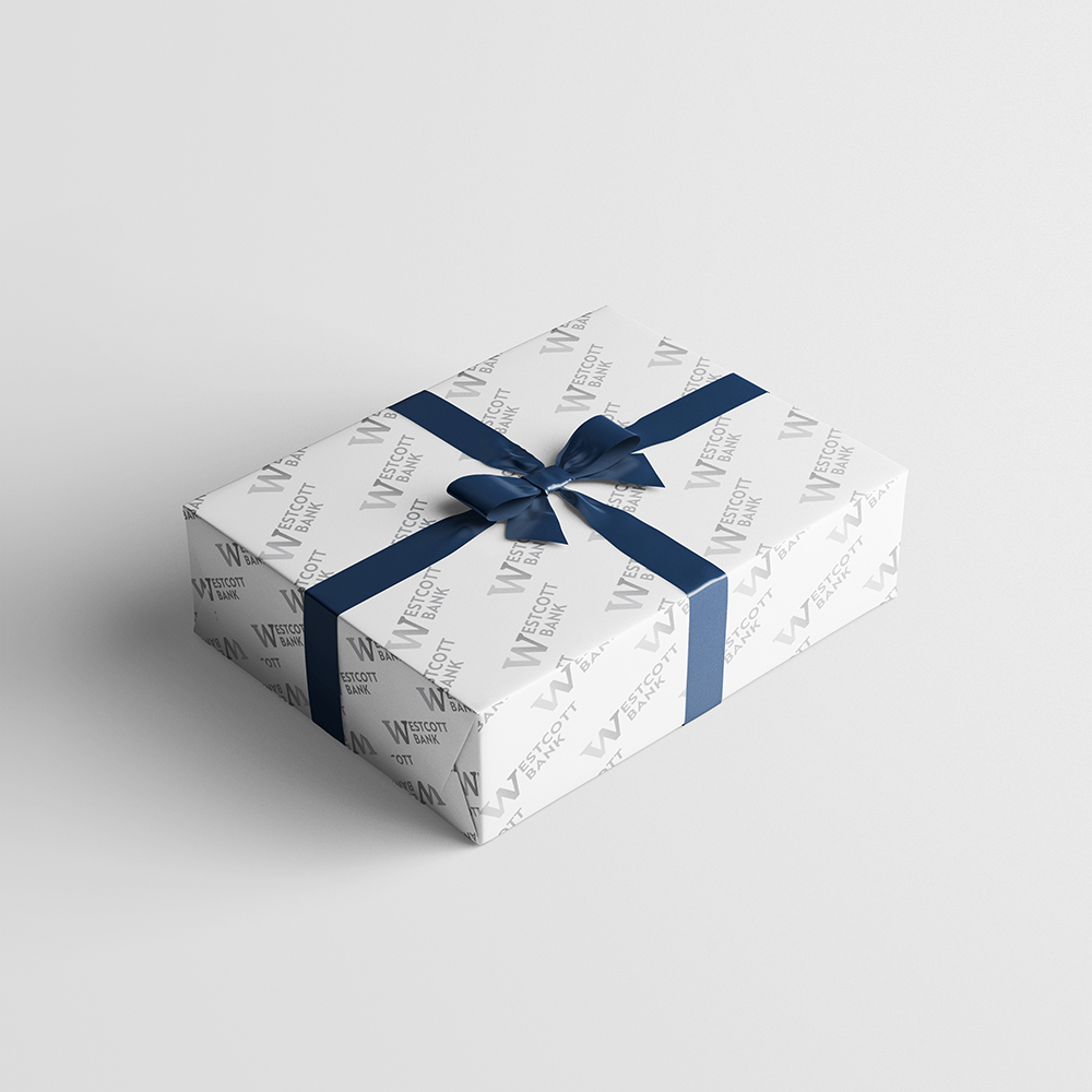 Custom Print Wrapping Paper 29 1/4" x 7' (17 Sq Ft) White Glossy