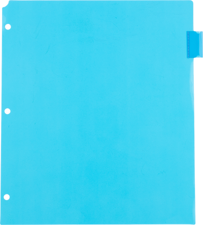 Assorted Plastic 8 Tab Binder Index Dividers