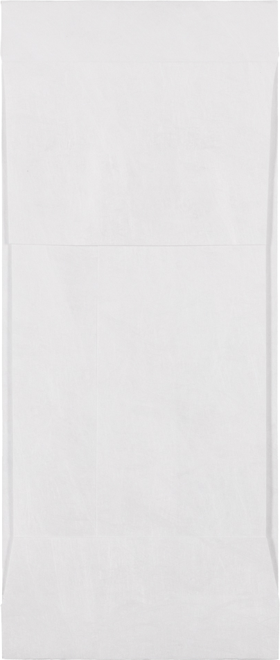 White 14lb 4 1/2 x 9 1/2 x 2 Open End Envelopes with Peel & Seal and V-Bottom