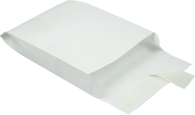White 14lb 9 x 12 x 2 Open End Envelopes with Peel & Seal
