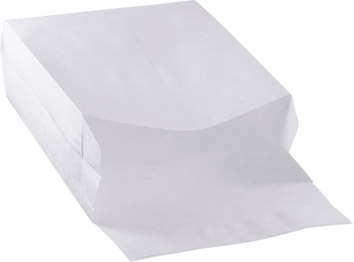 White Tyvek 14lb 10 x 12 x 4 Open End Envelopes with Peel & Seal