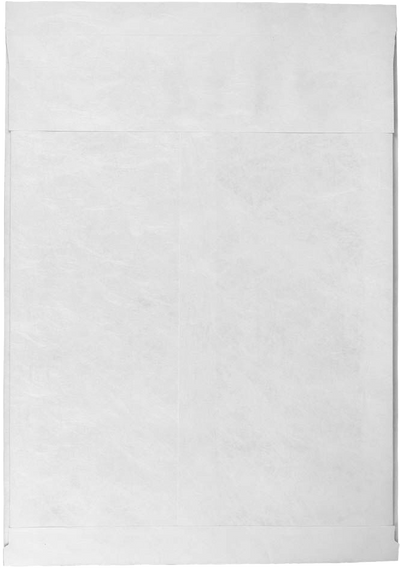 White 14lb 12 x 16 x 2 Open End Envelopes with Peel & Seal