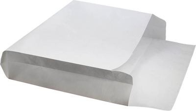 White 14lb 12 x 16 x 4 Booklet Envelopes with Peel & Seal