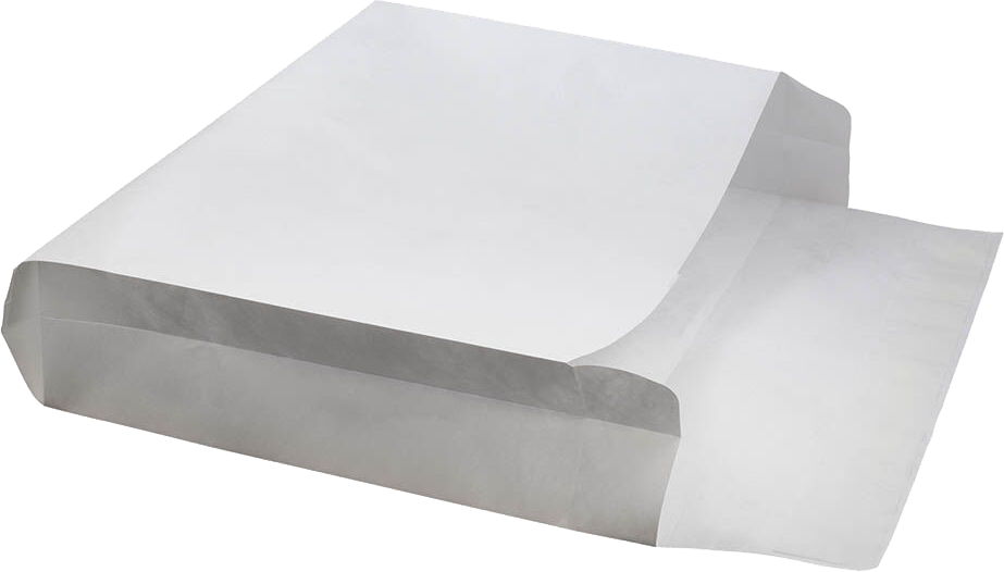 White 14lb 12 x 16 x 4 Booklet Envelopes with Peel & Seal