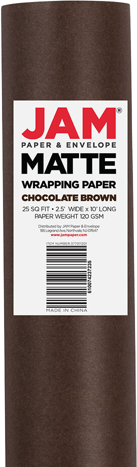 Chocolate Wrapping Paper (25 Sq Ft)