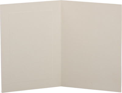 Ivory 80lb A6 Panel Foldover Cards (4 5/8 x 6 1/4)