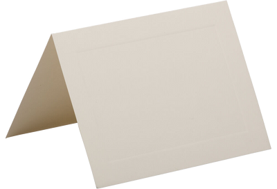 Ivory 80lb A6 Panel Foldover Cards (4 5/8 x 6 1/4)