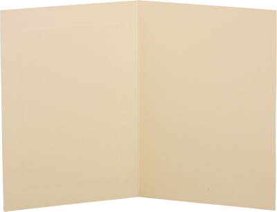 Ivory 80lb A6 Panel Foldover Cards (4 5/8 x 6 1/4)