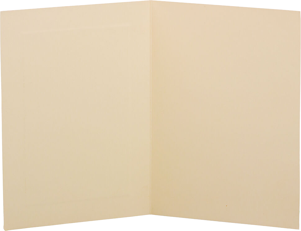 Ivory 80lb A6 Panel Foldover Cards (4 5/8 x 6 1/4)