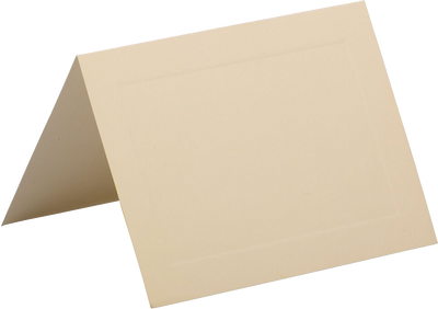 Ivory 80lb A6 Panel Foldover Cards (4 5/8 x 6 1/4)