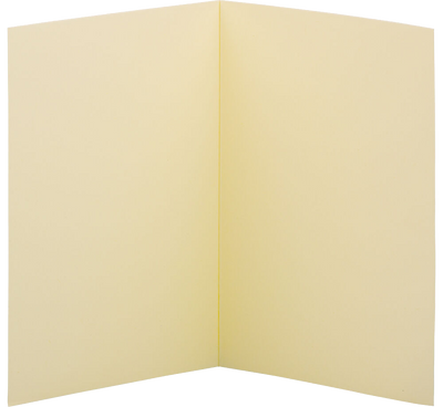 Ivory 80lb A7 (No Panel) Foldover Cards (5 1/4 x 7 1/4)
