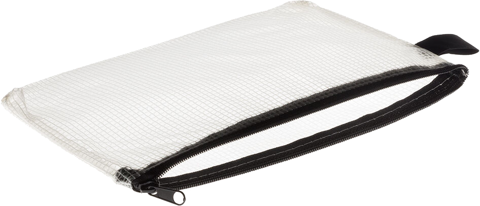 Clear Medium Mesh Pouch (6 5/8 x 9 1/4)