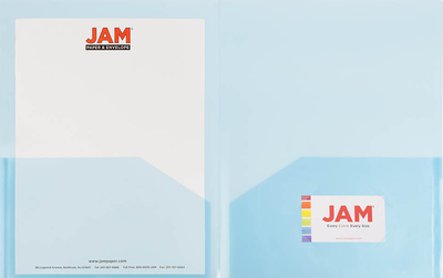 Blue 9 x 12 Plastic Regular Weight Folders