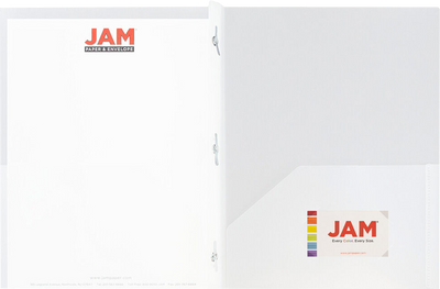 Clear 9 x 12 Plastic Pop Folders with Clasp