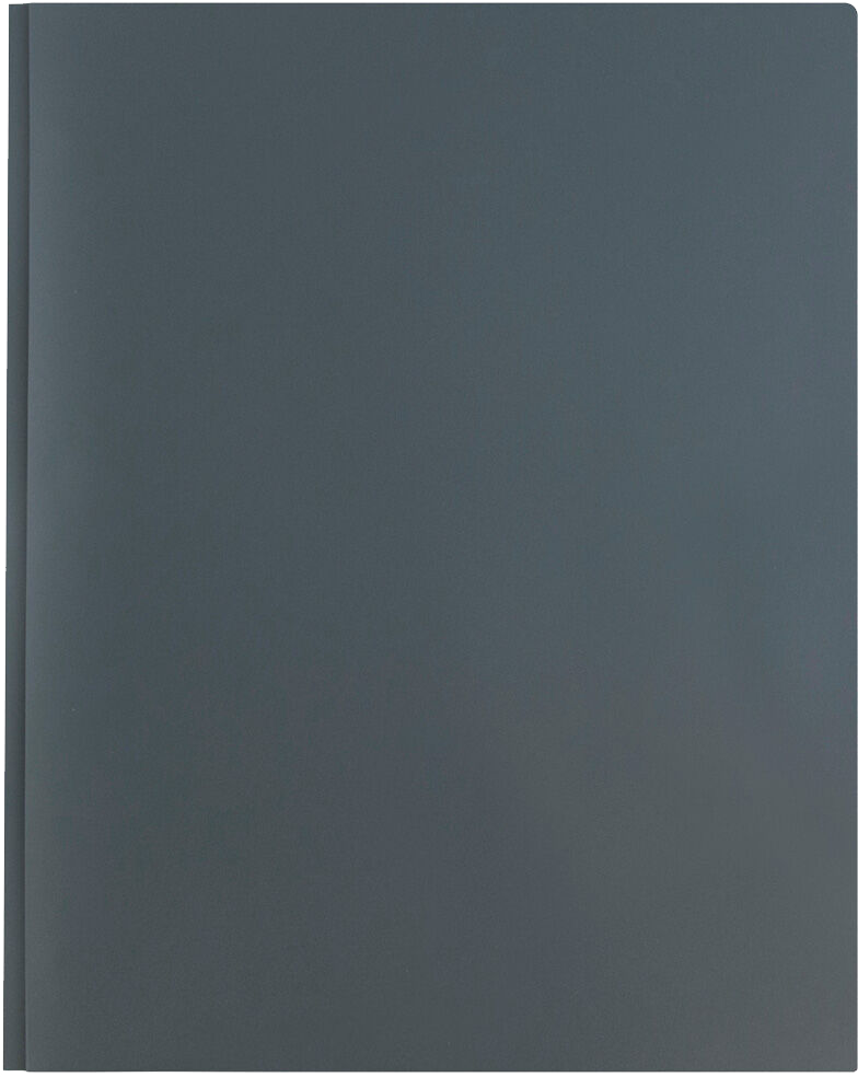 Gray 9 x 12 Plastic Pop Folders with Clasp