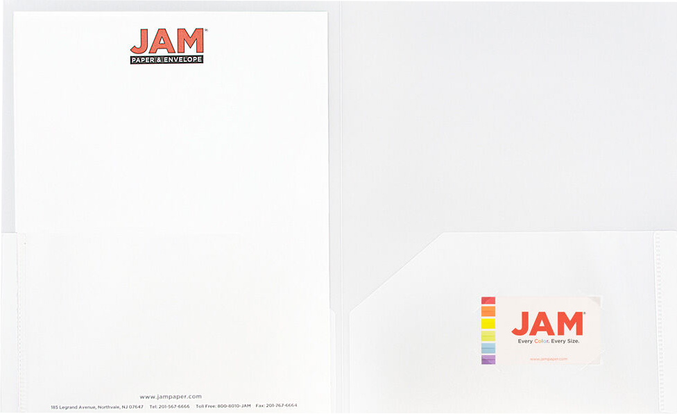 Clear 9 x 12 Plastic Pop Folders