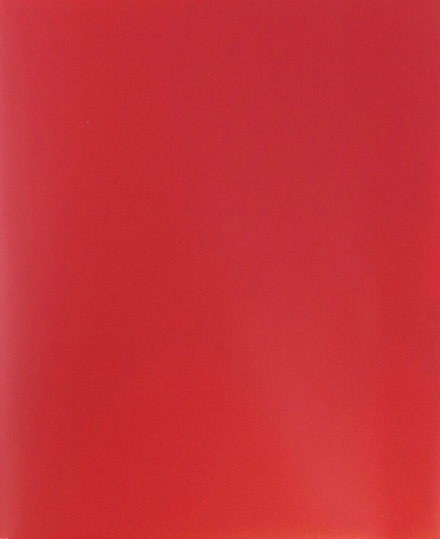 Red 9 x 12 Plastic Pop Folders