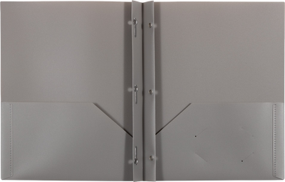 Assorted Business 9 x 12 Plastic Pop Folders with Clasp