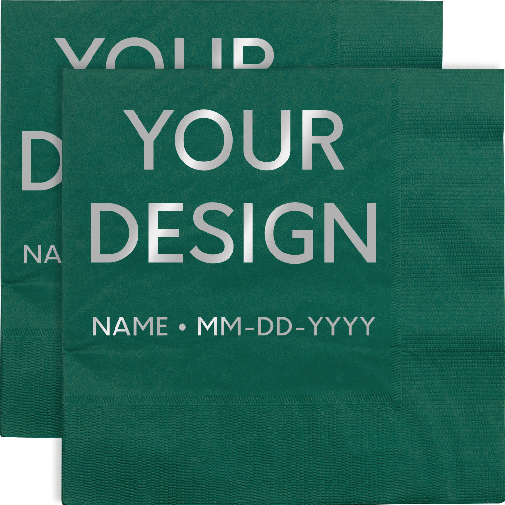 Hunter Green 6 1/2 x 6 1/2 Lunch Napkins