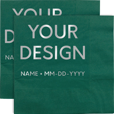Hunter Green 6 1/2 x 6 1/2 Lunch Napkins