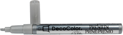 Silver Opaque Leafing Tip Paint Markers