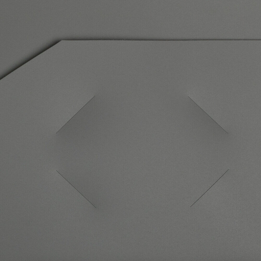Gray 9 x 12 Plastic Heavy Duty Folders
