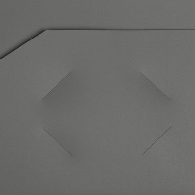 Gray 9 x 12 Plastic Heavy Duty Folders