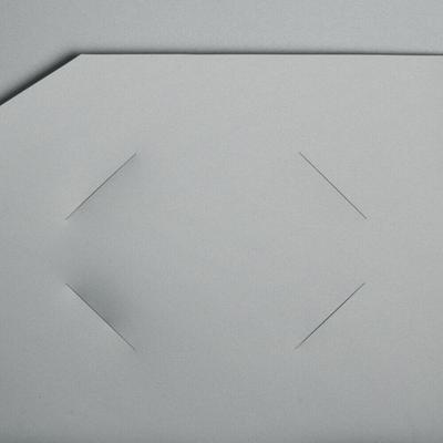 Silver 9 x 12 Plastic Heavy Duty Folders