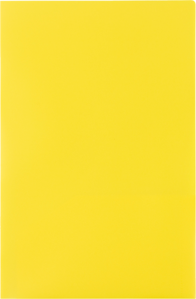 Assorted Primary Plastic Pop Folders Legal 9 x 14 1/2 - 6 Pack