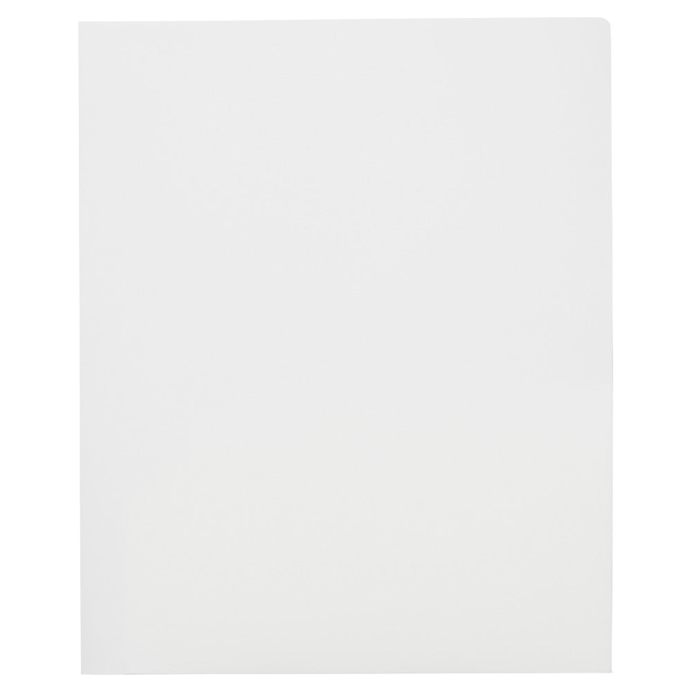 Assorted Business 9 x 12 Plastic Heavy Duty Folders - 6 Pack