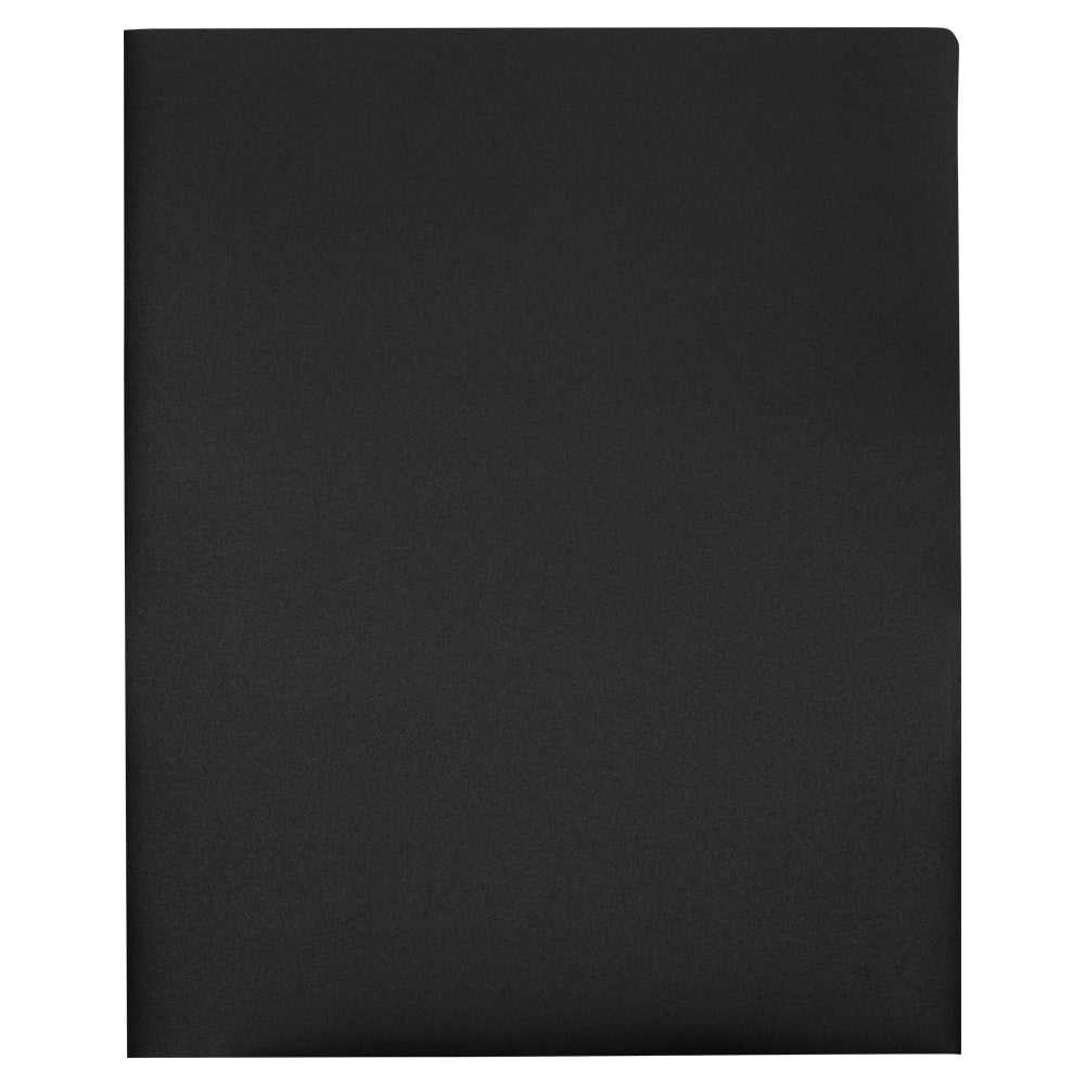 Assorted Business 9 x 12 Plastic Heavy Duty Folders - 6 Pack