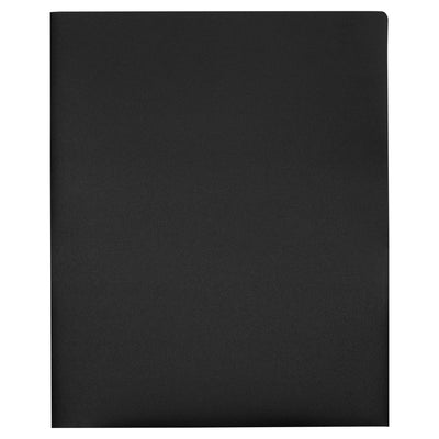 Assorted Business 9 x 12 Plastic Heavy Duty Folders - 6 Pack