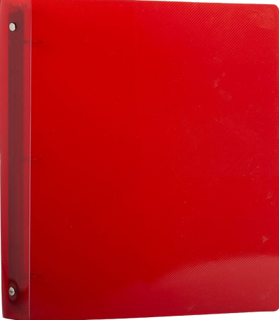 Orange Journal Primary Glossy Folders, 3/4 Inch Binders, and Orange Journal Pack