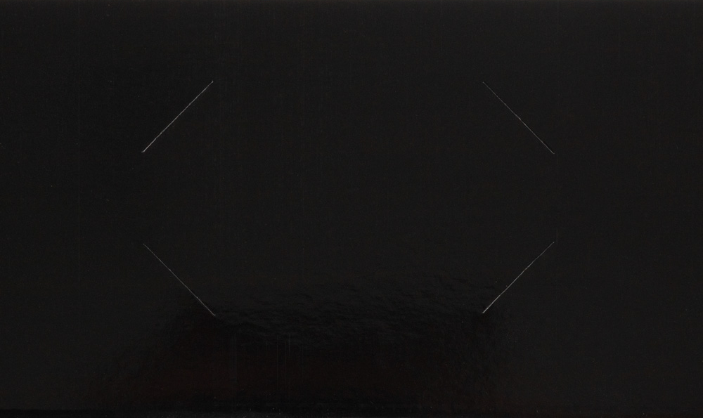 Glossy Black 9 x 12 Standard Folders