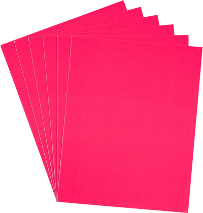 Glossy Hot Pink 9 x 12 Standard Folders