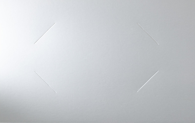 Glossy Silver 9 x 12 Standard Folders