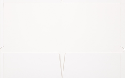 Glossy White 9 1/4 x 11 1/2 Standard Folders