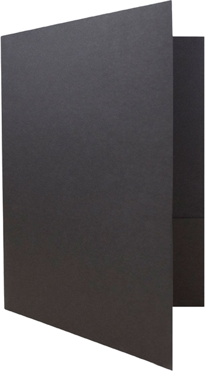 Assorted Business 9 x 12 Linen Folders - 6 Pack