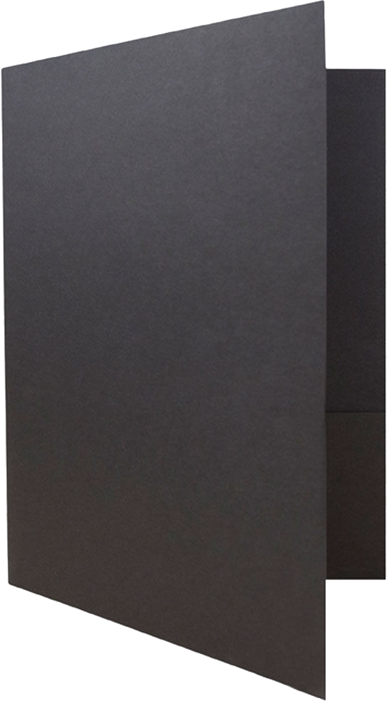 Assorted Business 9 x 12 Linen Folders - 6 Pack