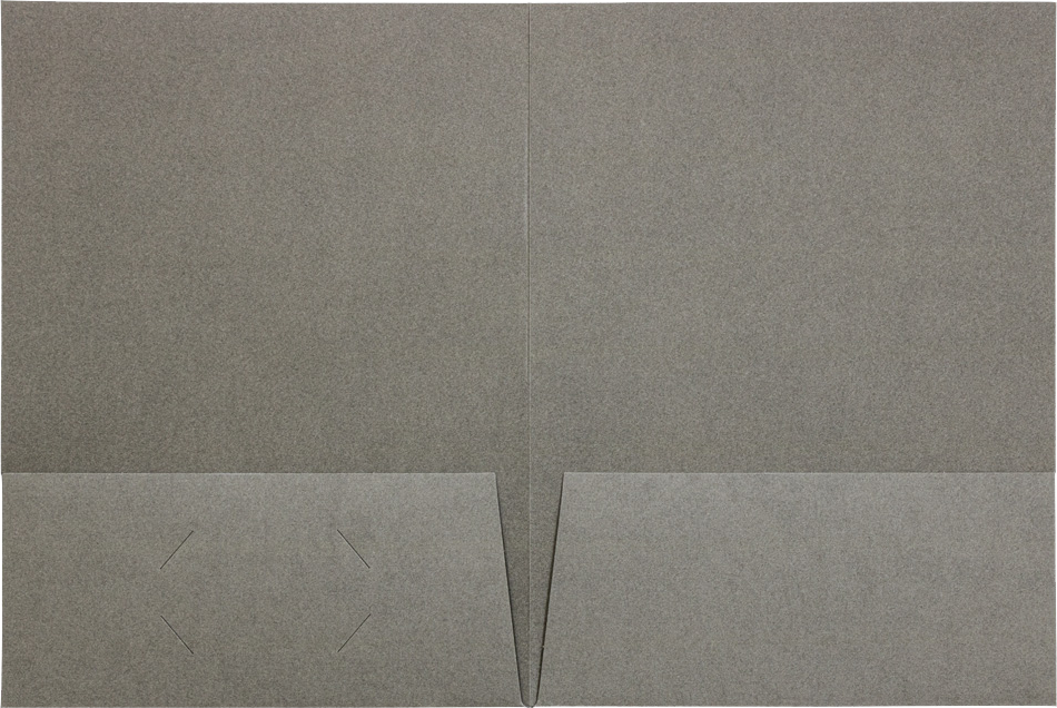 Assorted Primary 9 x 12 Linen Folders - 6 Pack