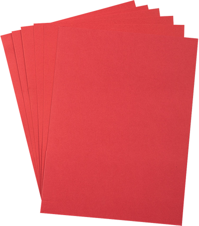 Red Linen 9 x 12 Folders