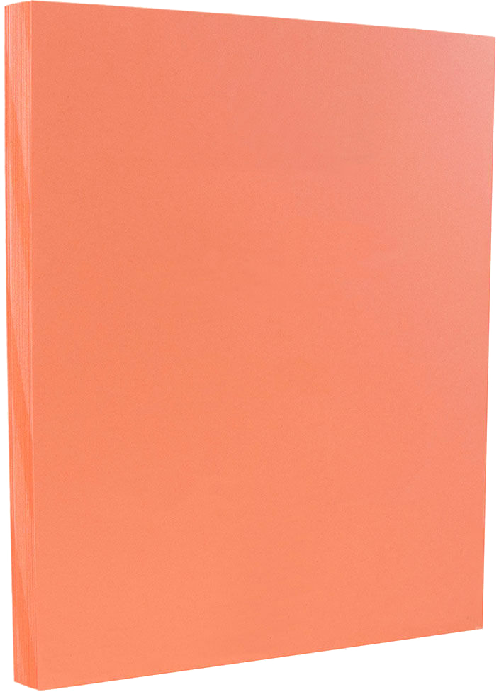 Salmon Pink 110lb 8 1/2 x 11 Cardstock