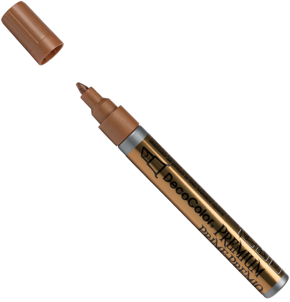 Copper Opaque Chisel Tip Paint Marker