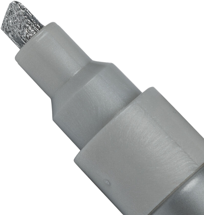 Silver Opaque Chisel Tip Paint Marker