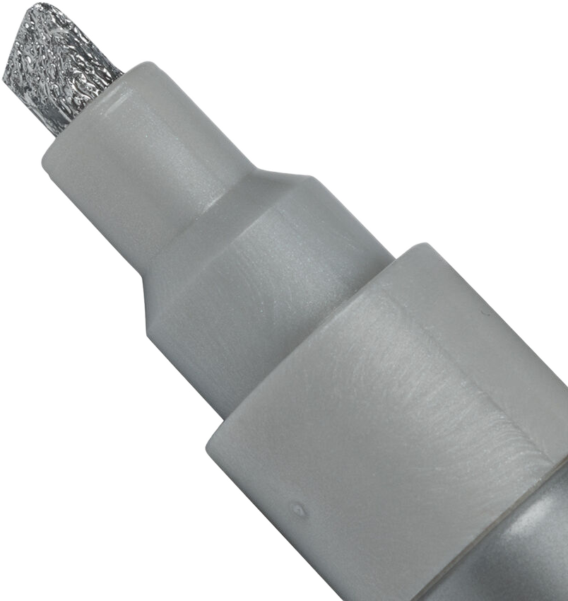 Silver Opaque Chisel Tip Paint Marker